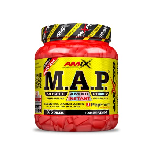 AMIX - Aminoácido en Tabletas Muscle Amino Power - Suplemento para Mantener y Aumentar la Masa...