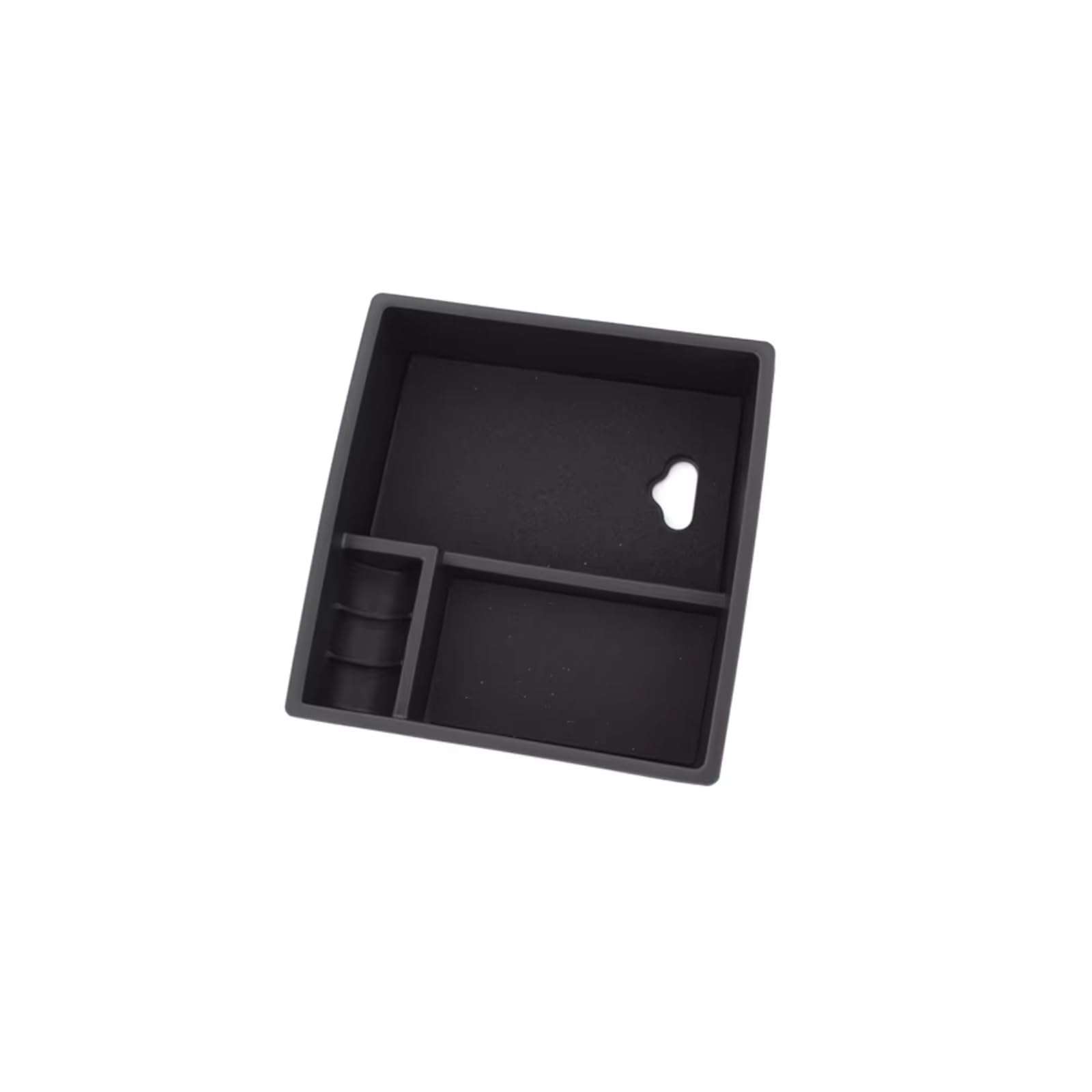 DSEQOPHH Armrest Insert Organiser Compatible With Toyota For Hilux For Vigo For Fortuner 2004-2014 1 Pcs Car Armrest Storage Box Central Tray Accessories