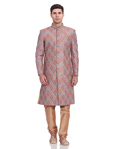 Image of Ethnix Men's 2pcs 3pcs Sherwani Churidar & Dupatta