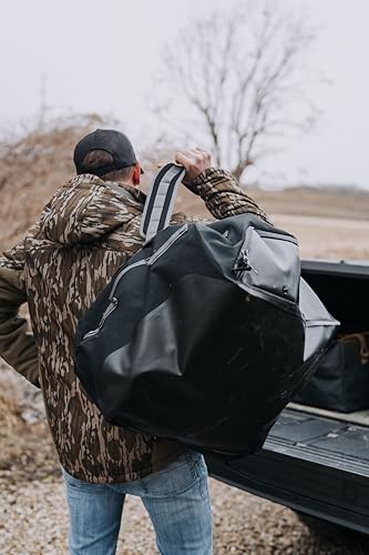 Image of Muddy Outdoors DV8 100L Waterproof Duffle Bag Black /Peat Moss