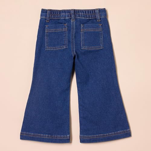 Amazon Essentials Girls and Toddlers' Wide Leg Jeans3