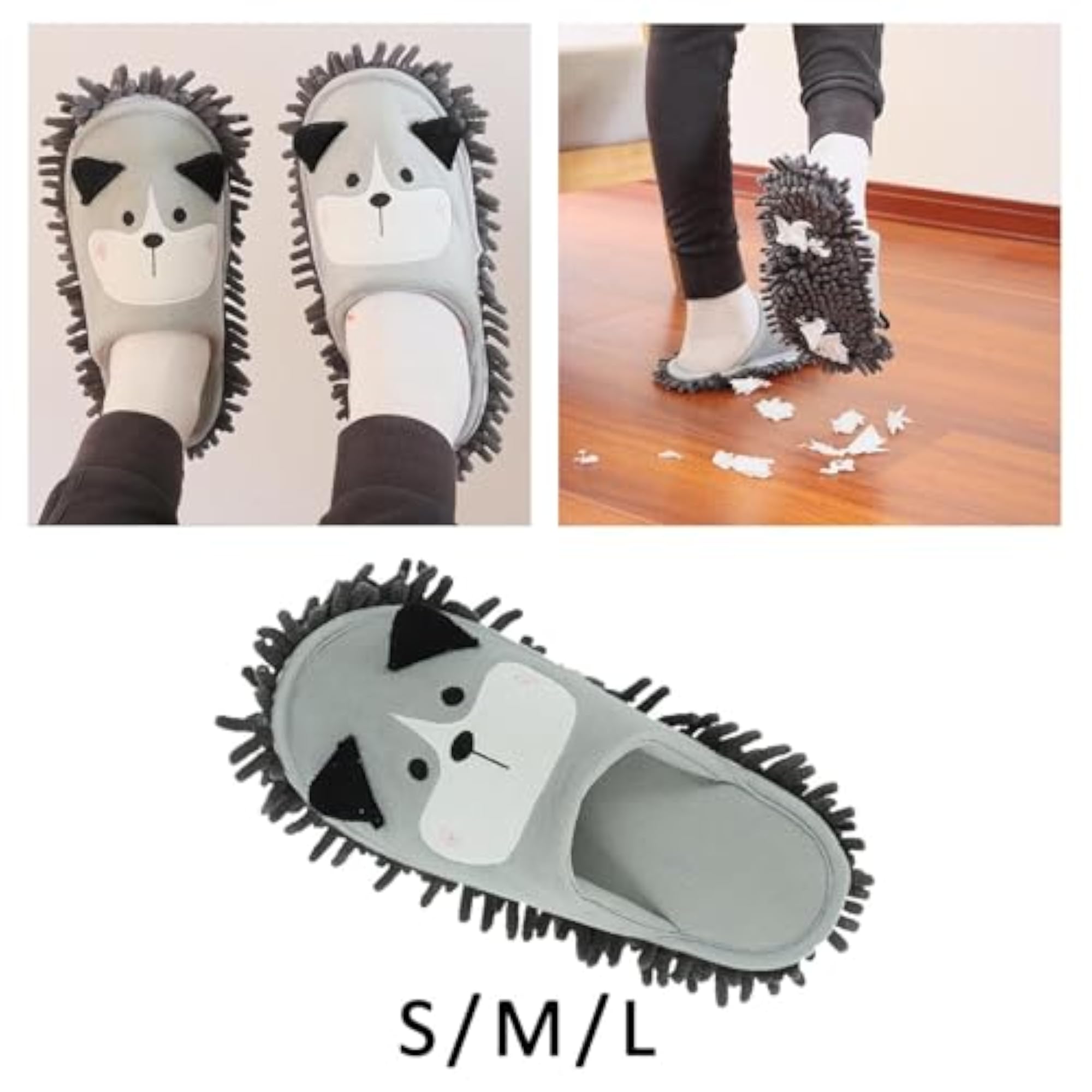 Comfortable Dust Mop Slippers for Kitchen & Office