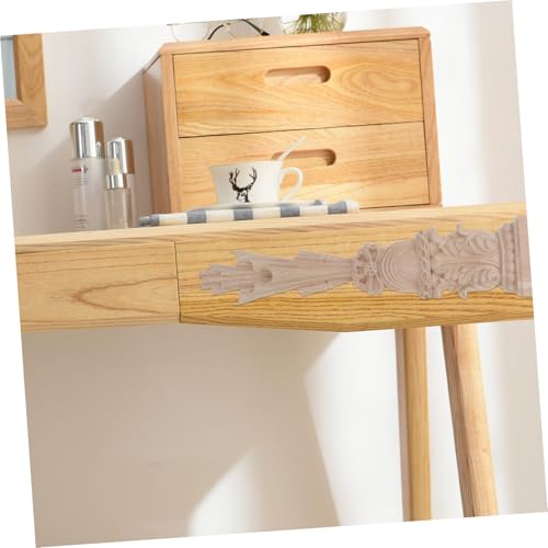 Molduras de madera tallada decorativas para marcos de chimeneas y ventanas de interior 5