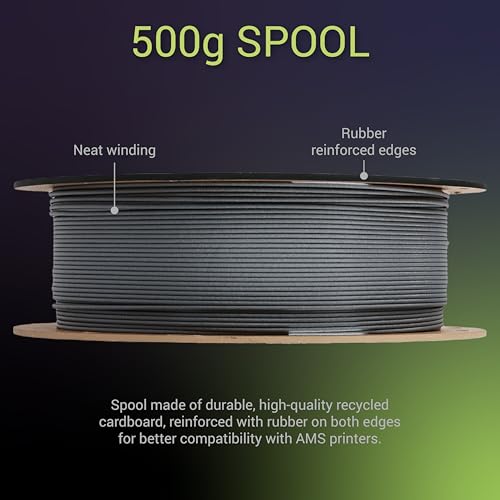 Image of Polymaker Fiberon PPS-GF20 Filament 1.75mm 0.5kg Spool, Extreme Heat Resistance, Electrically Insulating, UL94 V0 Flame Retardant, Chemical Resistant, Ideal for Housings, Fixtures & Automotive Parts