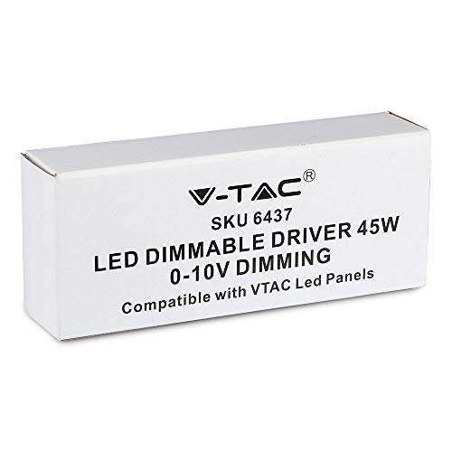Controlador regulable de 45W para panel V-TAC que elimina parpadeos de luz 3
