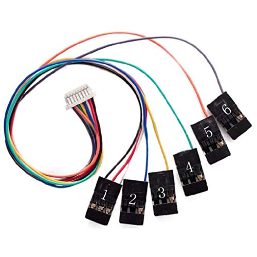 Preisvergleich Produktbild CC3D Flight Controller 8Pin Anschlusskabel Set ReceiverPort