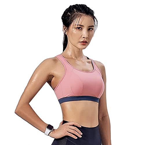 WENJUN Nahtloser Sport-BH für Damen, Racerback, volle Abdeckung, hohe Stoßfestigkeit, Un … WENJUN Nahtloser Sport-BH für Damen, Racerback, volle Abdeckung, hohe Stoßfestigkeit, Un …