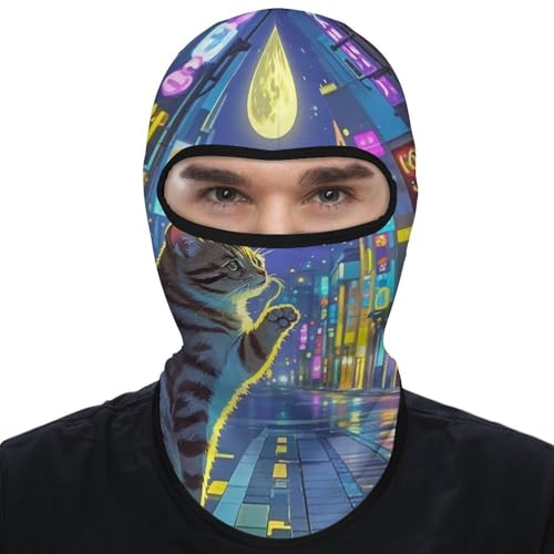Balaclava Mask para Hombre, Mascara de Esquí para Mujer, Cubierta Facial Completa para Calle, Tapa Facial para Ciclismo miniatura 7