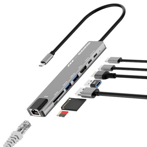 Best Accessories for Your Laptop 49 Dubstep SnaplinkGo 8-in-One Type-C Multiport Hub, 8-in-1 Aluminiu...