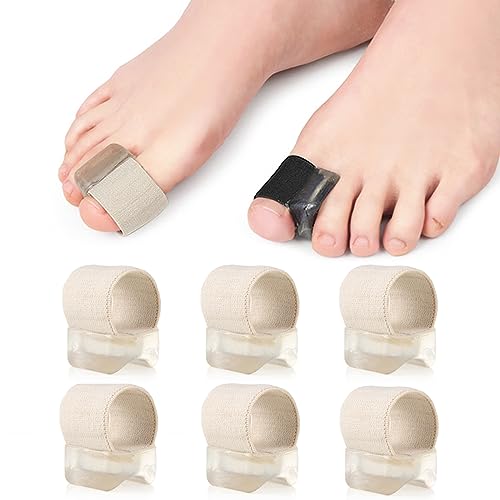 KIYOKI 6 Pack Bunion Corrector for Women Men, Big Toe Spacers Toe Separators for Overlapping Toes Foot Pain Relief