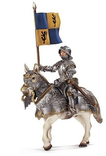SCHLEICH 70008 - Statuetta portabandiera a Cavallo...