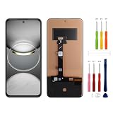 SwarKing Ricambio compatibile con Tecno Spark 30 Pro KL7 (nero senza cornice) Display LCD Touch Screen Digitizer Assembly con strumenti di riparazione