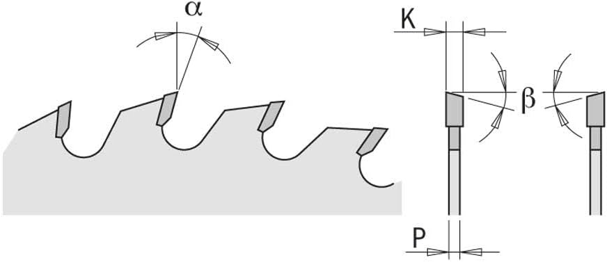 GENERAL PURPOSE 6-1/2”x0.087”/0.063”x20mm T=24 ATB