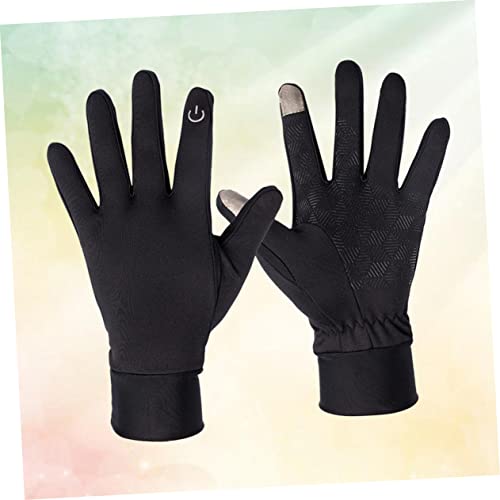 Guantes para correr de invierno e instrucciones táctiles de esquí 2