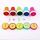 SCHOOL EDUCATION CREATIVE SO COOL S’cool Selbstfärbende Stempel Kinder Stempel Spielzeugstempel Stempelset Lernhilfestempel Mit Zahlen Verpackung 26 Stück