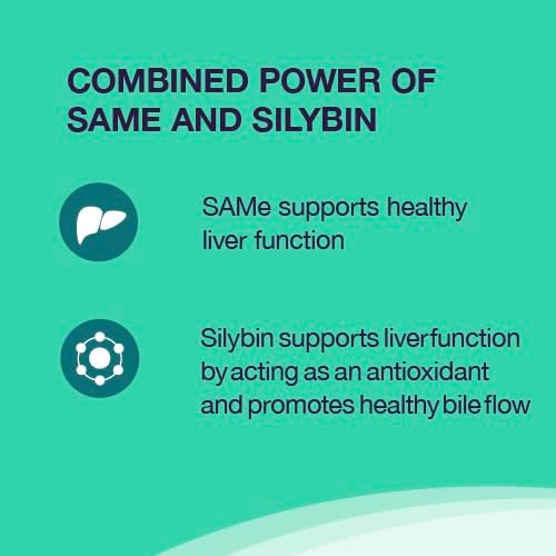 Denamarin Liver Health Supplement for Dogs SAMe & Silybin 30 Chewable Tablets