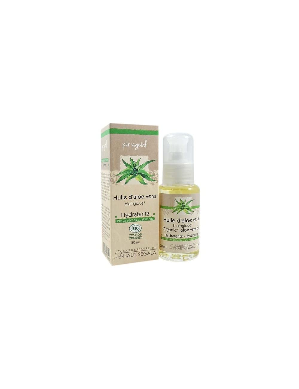 Laboratoire du Haut-Ségala Organic Aloe Vera Oil 50ml