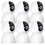 Rraycom 2K Security Camera for Baby Monitor WiFi 6, Pan/Tilt Indoor Cameras for Home Security, Indoor Camera with Motion Detection and Tracking (6)