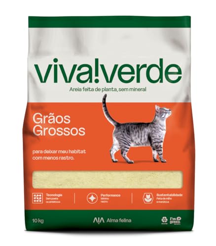 Viva!Verde Areia Higiênica Grãos Grossos 10kg