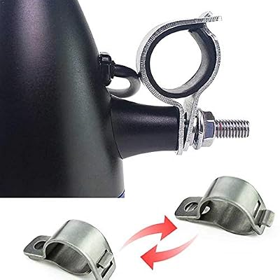 Waterproof Bluetooth-Compatible Motorcycle Audio Stereo Speaker System MP3 USB FM Radio 12V 2X Red 12V Motorcycle Audio Radio MP3 USB Stereo Sound System Speakers