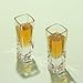 JoyJolt Carre Shot Glasses Square Heavy Base Shot Glass Set Of 4, 1.8-Ounce