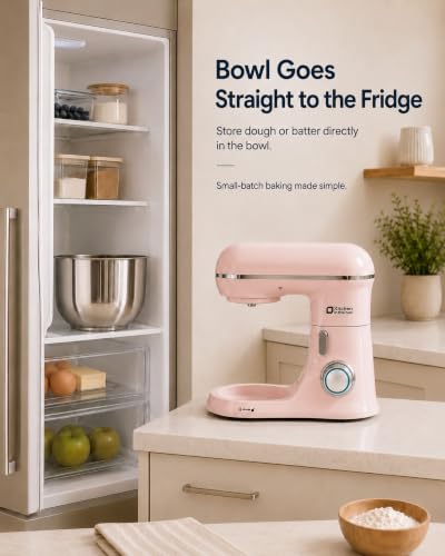 Image of Kitchen in the Box Stand Mixer, 3.5 QT Kitchen Electric Mixer for Baking