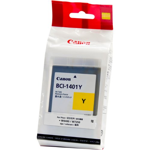 Canon BCI-1401 d'encre d'origine jaune pour impressions grand format d'exception