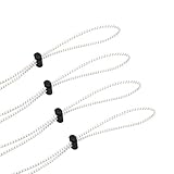 Oumers Bungee Goggle Strap Kit(4-Pack), Adjustable Replacement Swimming Goggle Straps with Cord Lock...