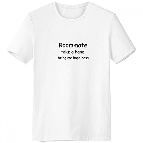 Cadeau T-shirt Homme Bring Me Bonheur T-shirt Blanc Idée Cadeau Graduation Printemps été