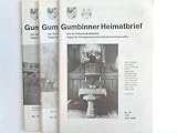  Gumbinner Heimatbrief aus der Patenstadt Bielefeld. Organ der Kreisgemeinschaft Gumbinnen/Ostpreußen. Jahrgang 1990. 3 Hefte