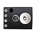 for Chord Hugo 2 Hugo2 Hugo II, Hand Crafted MITER Leather Case Cover (Black)