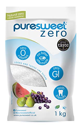 Puresweet Premium Erythritol 1kg Zero Calorie Sugar Replacement