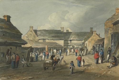 Cuadro fiera gallese di John Preston Neale, pintura artística sobre lienzo en formato 60x90cm