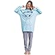 Cerdá Unisex Baby borda Bademantel, Hellblau, Einheitsgröße