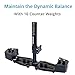 FLYCAM Redking Quick Balancing Video Camera Stabilizer with Dovetail Quick Release (FLCM-RK) | Professional CNC Aluminum Camera Stabilizer for DSLR BMCC Sony Nikon DV Camcorders up to 7kg/15.4lb + Bag