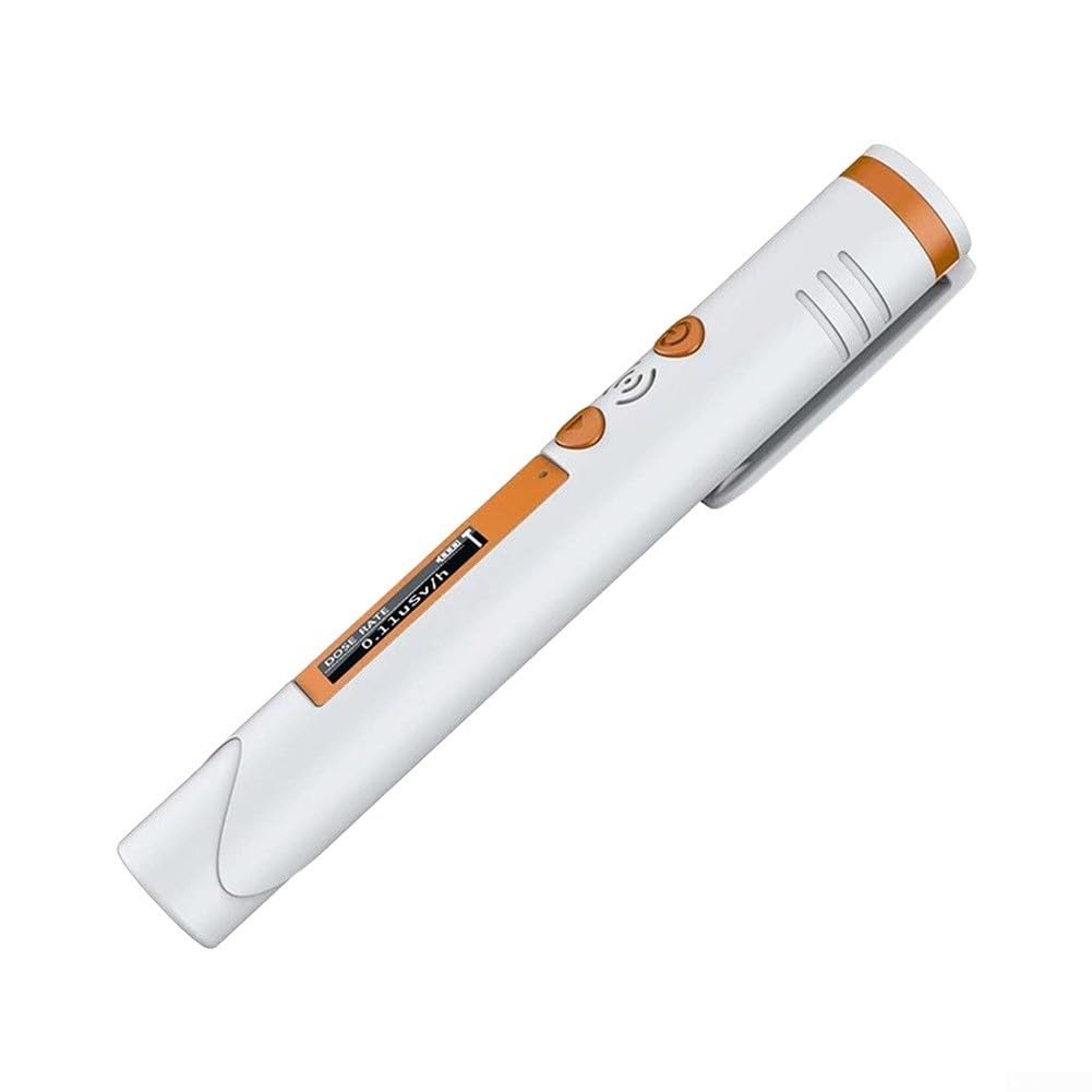 Détecteur de rayonnement nucléaire de type stylo de poche avec capteur Geiger de 48 mm, X/Beta pour dosimètre de rayons, alarme en temps réel, charge de type C pour surveillance de sécurité HFS-P3