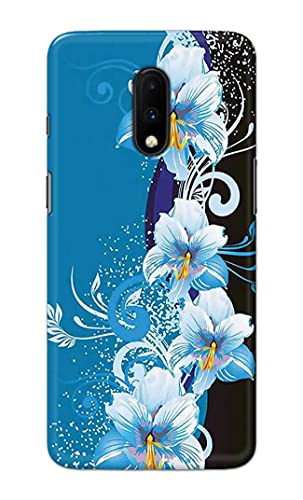 Image of PRINTFIDAA Beautiful Floral Design Printed Designer Hard Case for OnePlus 6T Back Cover -(e) RPM1006