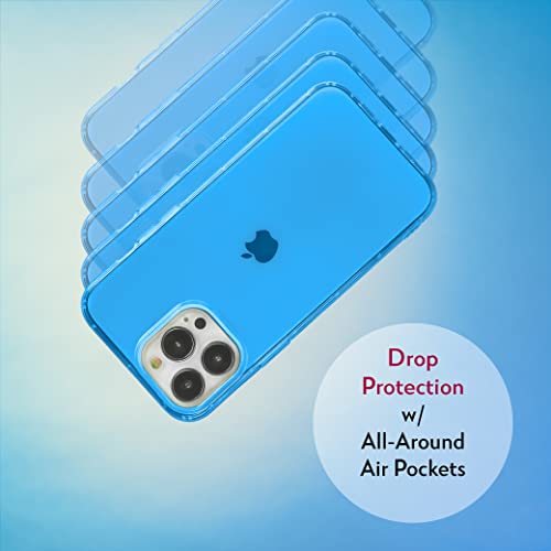 Coque iPhone 14 Pro Max silicone bleu azur pour le quotidien - 6