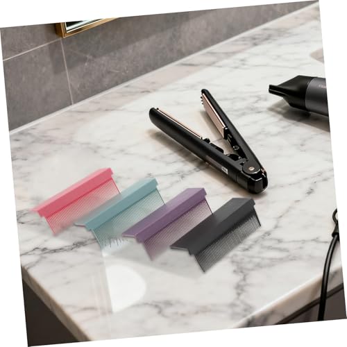 Peine plancha para alisar cabello set 4 piezas plástico miniatura 5