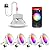 Lumary Smart Retrofit Recessed Lighting 4 Inch with Baffle Trim, 9W 810LM Smart Can Lights 2700K-6500K CCT RGBWW Color Changing WiFi Bluetooth LED Downlight Work with Alexa/Google Assistant, 4PCS