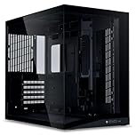 Lian Li O11 Dynamic Mini V2 PC Case Black | Compact ATX Mid Tower with Dual-Chamber Design, Tempered Glass and Modular Layout