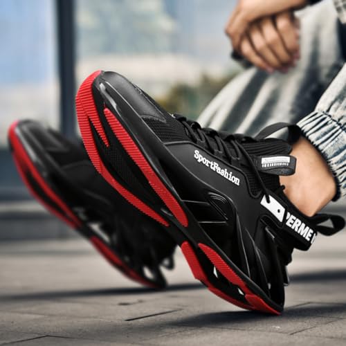 Mens Running Shoes Breathable Antislip Lightweight and Trendy Sports Shoes Suitable for Daily Leisure Outdoor Sports, and Gym3