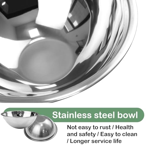 Ptlom Dog Cat Basic Food and Water Bowl Set, 2 Removable Stainless Steel Feeding Bowls with Non-Slip Leak-Proof Plastic Stand Suitable for Small and Medium Pet Puppy Feeder Tableware Supplies, Green Ptlom Dog Cat Basic Food and Water Bowl Set, 2 Removable Stainless Steel Feeding Bowls with Non-Slip Leak-Proof Plastic Stand Suitable for Small and Medium Pet Puppy Feeder Tableware Supplies, Green