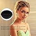 11 Pieces Hair Bump Sponge Volume Hair Bases Set Bump It Accessory for Volume Insert Styling Tools up Combs Clips Sponge Bun Updo Accessories for Women DIY Hairstyles(Black)