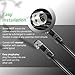 Bzumperyz 720073-6 5 Foot Ethernet Cable AS EC 5E Replace for Humminbird, Black Fit for Helix, APEX, SOLIX and Onix