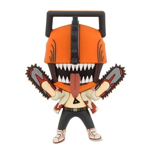 Imán 3D de espuma Chainsaw Man camisa desabotonada miniatura 1