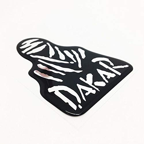 Emblema Resinado Pajero Dakar Preto Adesivo Modelo Original