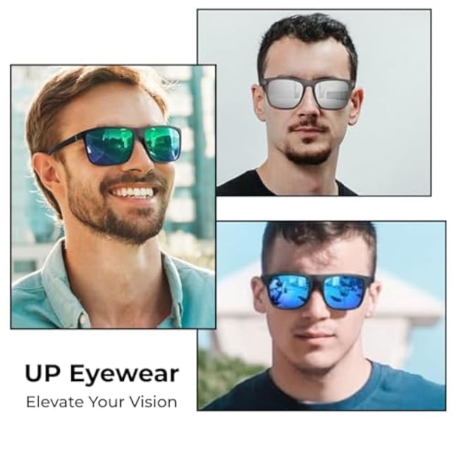 3-Pack Polarized Sunglasses for Men & Women ¨C UV400 Protection, Stylish Outdoor Shades for Driving, Fishing, and Sports ¨C Lightweight & Durable, 3 Colors