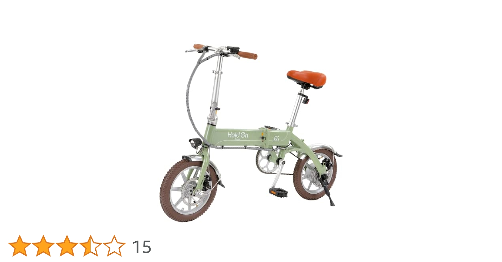 Hold On 折りたたみ電動自転車 オリーブグリーン Hold On 折りたたみ電動自転車 オリーブグリーン