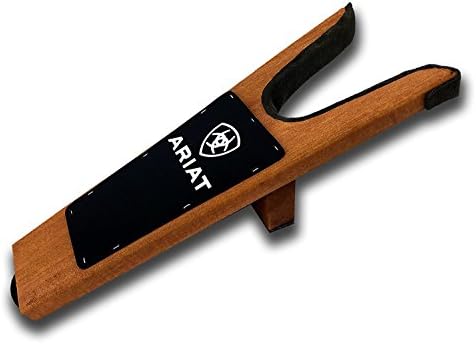 ARIAT Small Stained Wood Boot Jack with Padded Edge